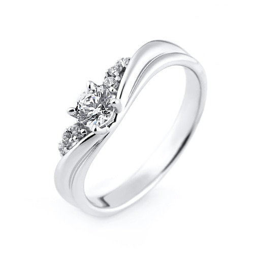 3부 다이아몬드 기념일 선물 웨딩밴드 프로포즈 반지 로티아 HNDR03240