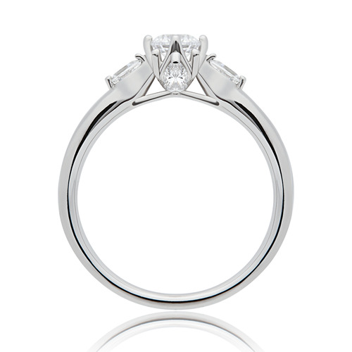 3부 다이아몬드 물방울 웨딩밴드 프로포즈 반지 에스텔 HNDR03249