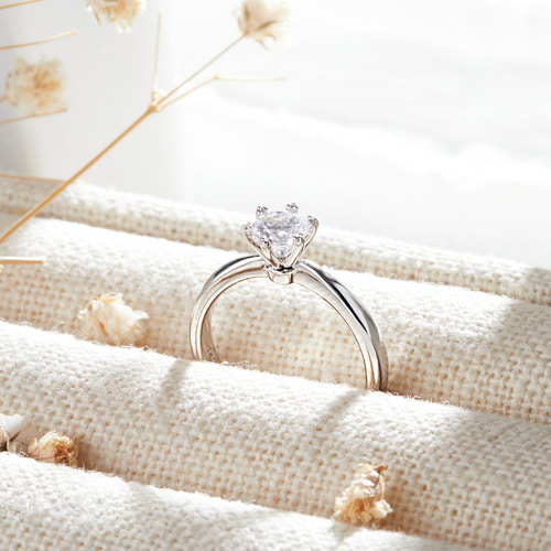 5부 랩다이아몬드 14k 18k 아름다운 프로포즈 반지 뮤리엘 HNLDR051