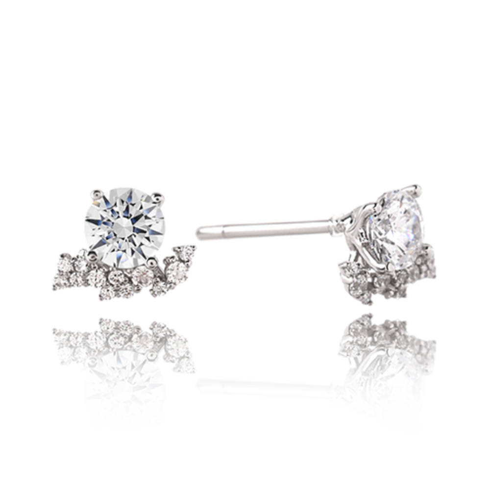 3부 다이아몬드 현대 우신 GIA 예물 귀걸이 웨딩선물 소피 HNDER03904